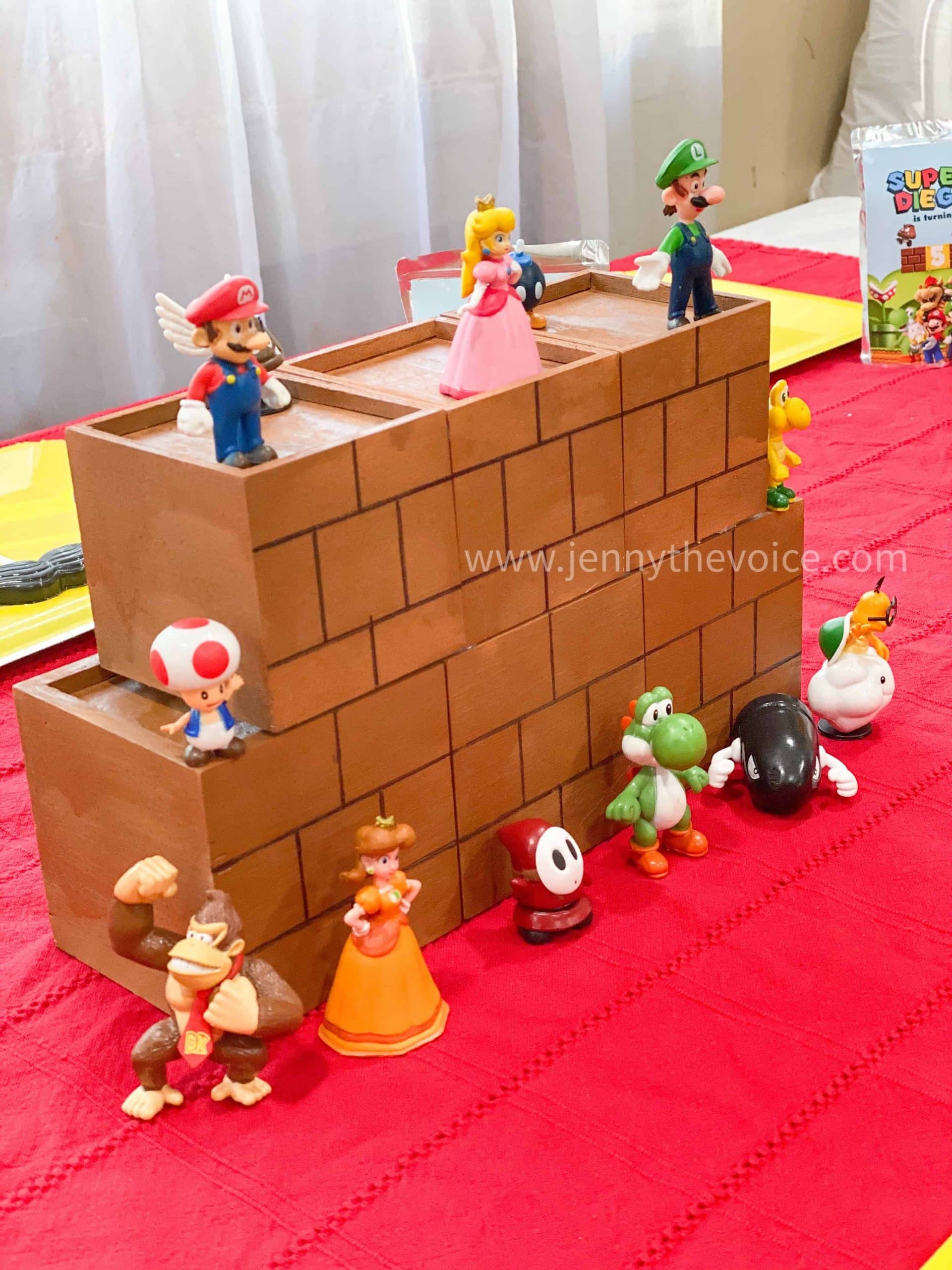 Cumpleaños-Super-Mario-decoración