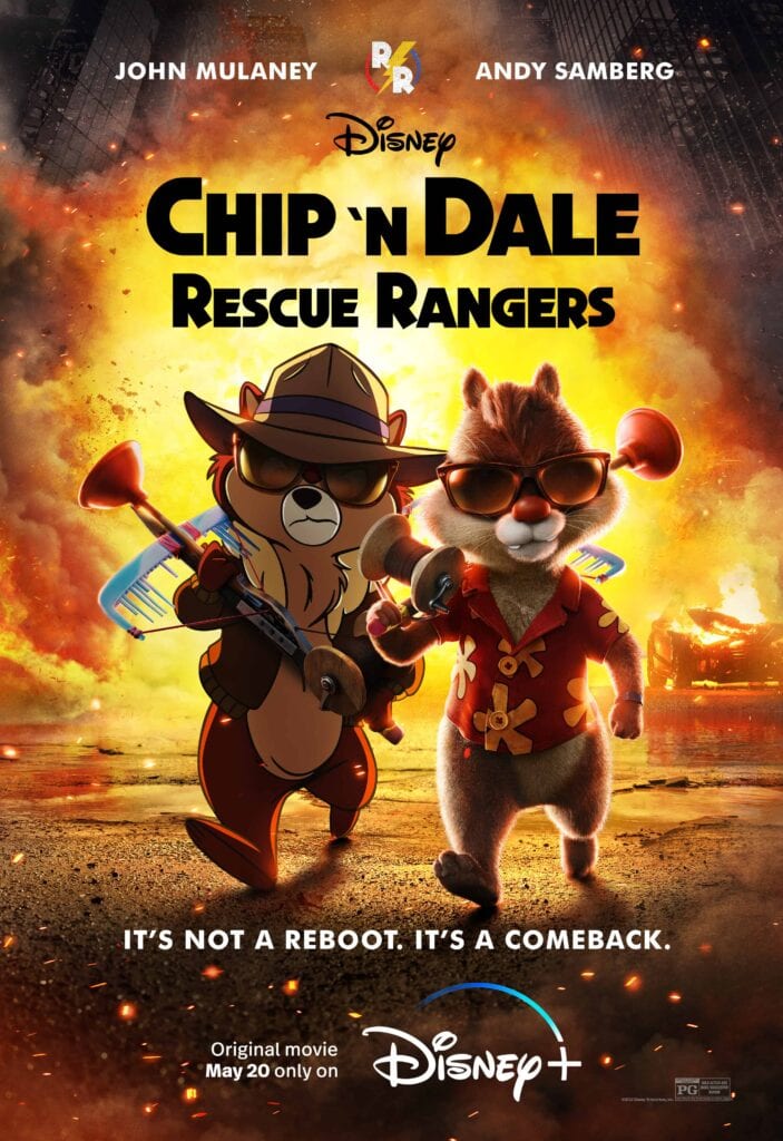 CHIP ‘N DALE: RESCUE RANGERS on Disney Plus