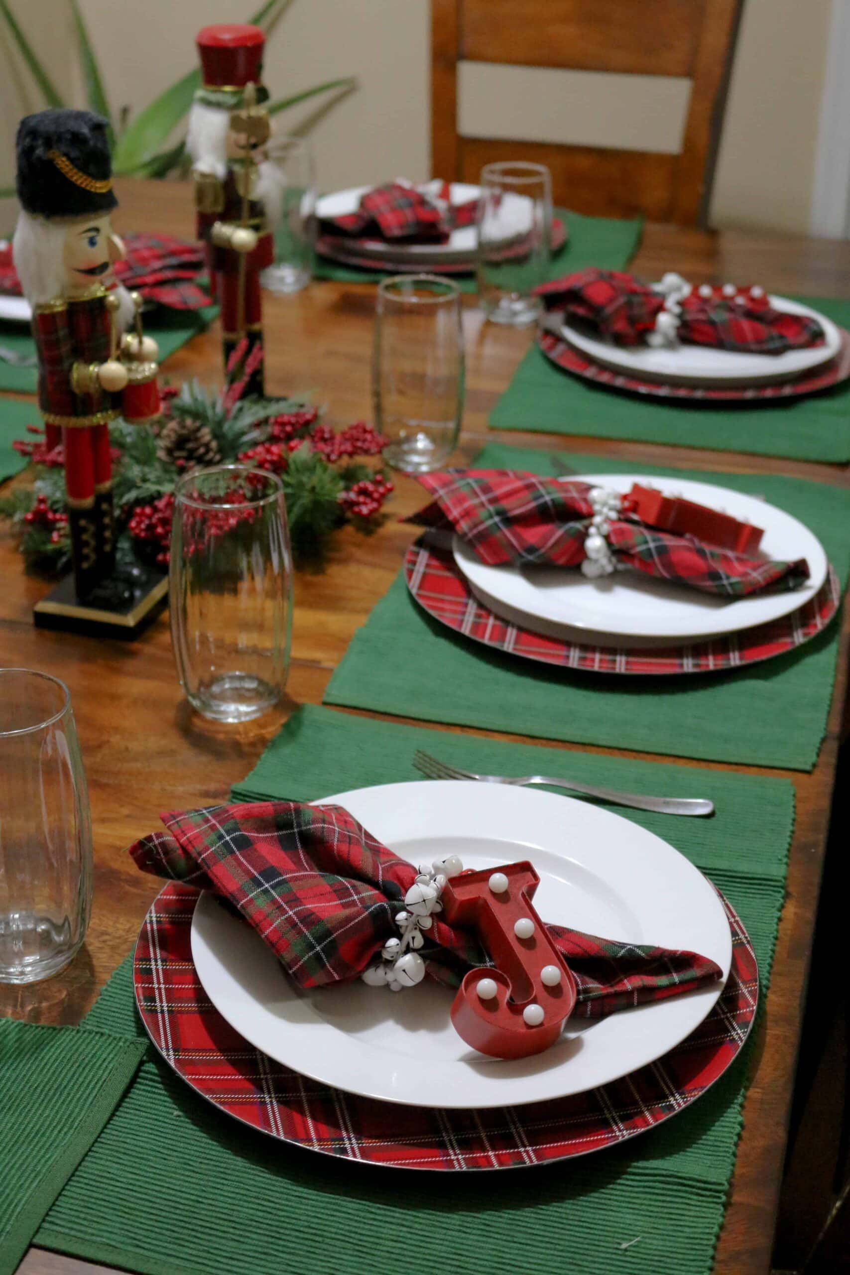 Christmas Table setting ideas