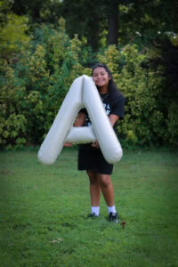 letter A balloon 